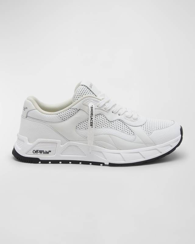 B Leather Runner Sneakers
